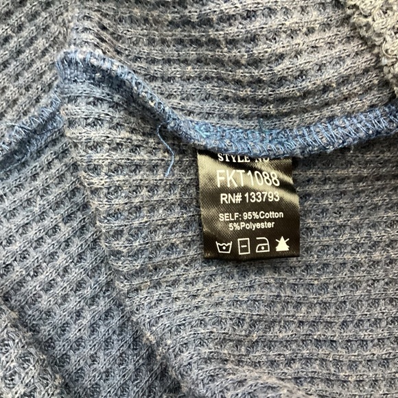 POL The Teigen Thermal Glam Patch Top Size Small - Picture 9 of 10